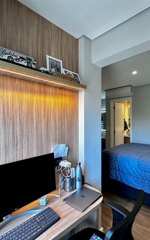 Apartamento à venda com 141m², 3 quartos e 2 vagas Apartamento à venda com 141m², 3 quartos e 2 vagasSuíte 1
