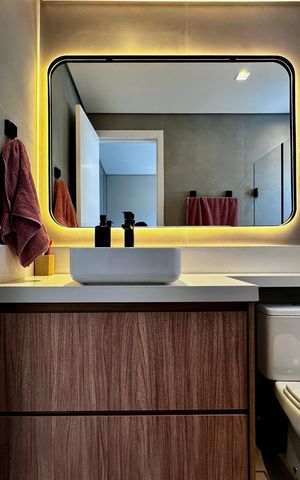 Apartamento à venda com 141m², 3 quartos e 2 vagas Apartamento à venda com 141m², 3 quartos e 2 vagasBanheiro Suíte 3