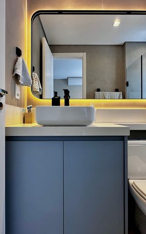 Apartamento à venda com 141m², 3 quartos e 2 vagas Apartamento à venda com 141m², 3 quartos e 2 vagasBanheiro Suíte 2