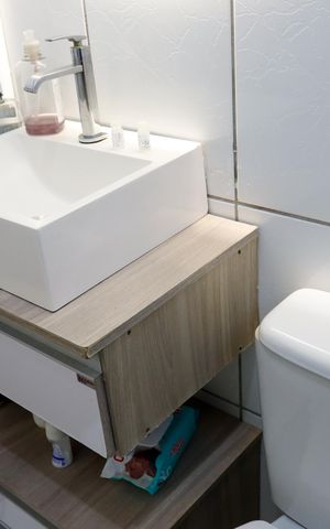 Apartamento à venda com 60m², 2 quartos e 1 vaga Apartamento à venda com 60m², 2 quartos e 1 vagaBanheiro