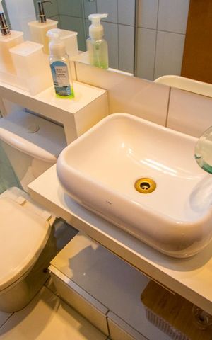 Apartamento à venda com 100m², 2 quartos e 1 vaga Apartamento à venda com 100m², 2 quartos e 1 vagaBanheiro
