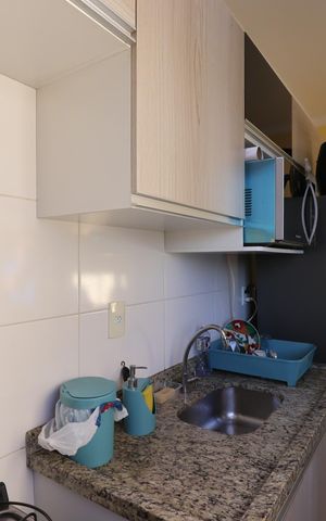 Apartamento à venda com 68m², 2 quartos e 2 vagasCozinha