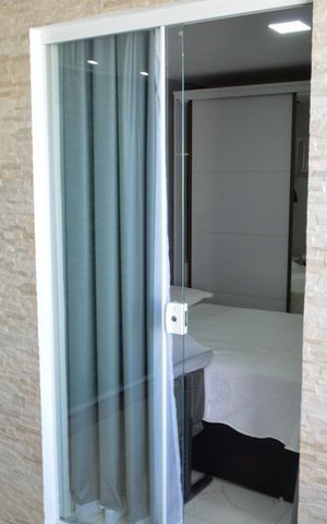 Casa de condomínio à venda com 59m², 3 quartos e 1 vaga Casa de condomínio à venda com 59m², 3 quartos e 1 vagaVaranda do Quarto 1