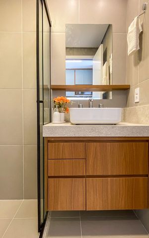 Studio à venda com 22m², 1 quarto e sem vagaBanheiro