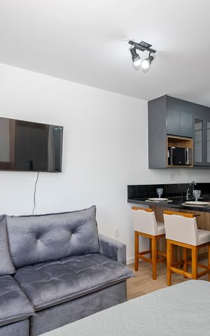 Studio para alugar com 26m², 1 quarto e sem vaga Studio para alugar com 26m², 1 quarto e sem vagaStudio