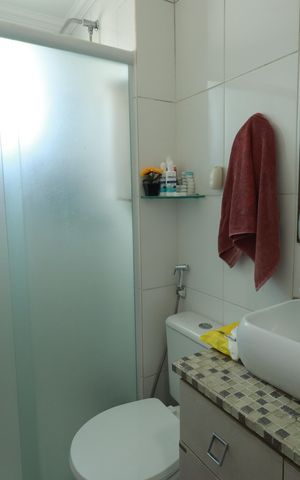 Apartamento à venda com 98m², 4 quartos e 2 vagasBanheiro da Suíte