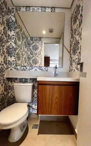 Apartamento à venda com 111m², 3 quartos e 3 vagas Apartamento à venda com 111m², 3 quartos e 3 vagasLavabo da Sala