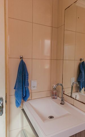 Apartamento à venda com 49m², 2 quartos e 1 vaga Apartamento à venda com 49m², 2 quartos e 1 vagaBanheiro