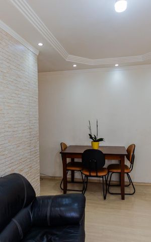 Apartamento à venda com 49m², 2 quartos e 1 vaga Apartamento à venda com 49m², 2 quartos e 1 vagaSala