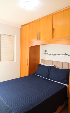 Apartamento à venda com 54m², 2 quartos e 1 vagaQuarto 1