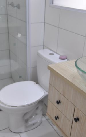Apartamento para alugar com 44m², 2 quartos e sem vagaBanheiro Social