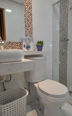 Casa à venda com 150m², 3 quartos e 2 vagasBanheiro da Suíte 2