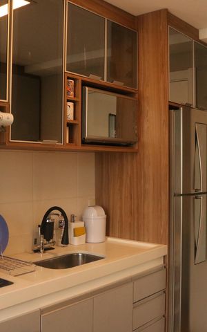 Apartamento à venda com 38m², 2 quartos e sem vagaSala e Cozinha Integrada