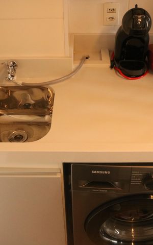 Apartamento à venda com 38m², 2 quartos e sem vagaSala e Cozinha Integrada