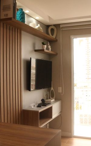 Apartamento à venda com 38m², 2 quartos e sem vagaSala e Cozinha Integrada