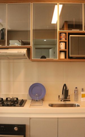 Apartamento à venda com 38m², 2 quartos e sem vagaSala e Cozinha Integrada