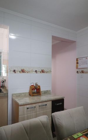 Casa à venda com 90m², 3 quartos e 2 vagasCozinha