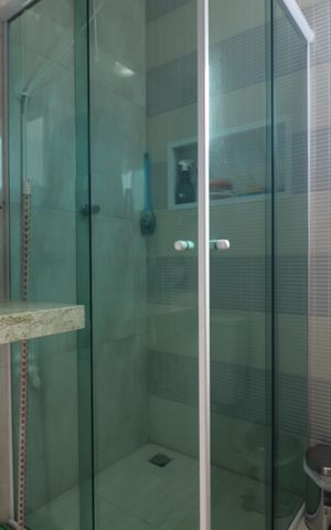 Casa à venda com 90m², 3 quartos e 2 vagasBanheiro da Suíte