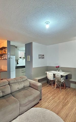Apartamento à venda com 47m², 2 quartos e 1 vaga Apartamento à venda com 47m², 2 quartos e 1 vagaSala