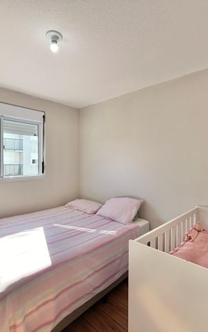 Apartamento à venda com 47m², 2 quartos e 1 vaga Apartamento à venda com 47m², 2 quartos e 1 vagaQuarto 1