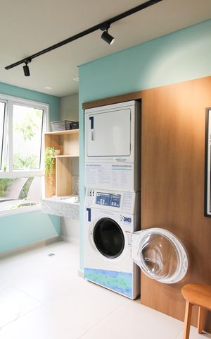 Apartamento para alugar com 40m², 2 quartos e sem vagaLavanderia