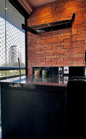 Apartamento à venda com 56m², 1 quarto e 1 vaga Apartamento à venda com 56m², 1 quarto e 1 vagaÁrea de Serviço