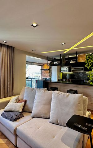 Apartamento à venda com 56m², 1 quarto e 1 vaga Apartamento à venda com 56m², 1 quarto e 1 vagaSala