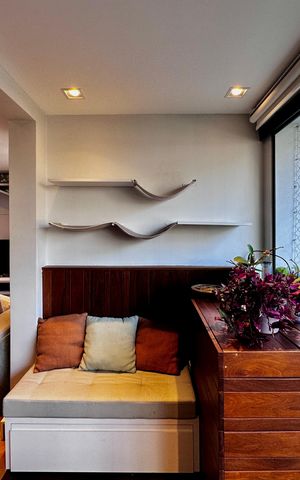 Apartamento à venda com 56m², 1 quarto e 1 vaga Apartamento à venda com 56m², 1 quarto e 1 vagaSacada