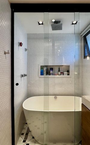 Apartamento à venda com 56m², 1 quarto e 1 vaga Apartamento à venda com 56m², 1 quarto e 1 vagaBanheiro Suíte