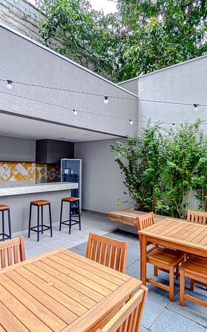 Apartamento à venda com 33m², 1 quarto e sem vagaÁrea comum - Churrasqueira