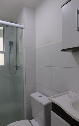Apartamento à venda com 65m², 3 quartos e 1 vagaBanheiro Social