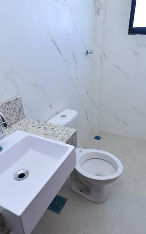Apartamento à venda com 75m², 3 quartos e 1 vaga Apartamento à venda com 75m², 3 quartos e 1 vagaBanheiro Social
