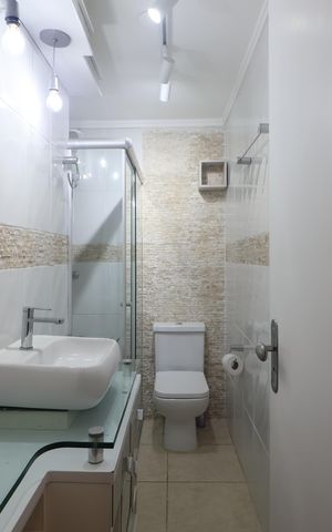 Apartamento à venda com 55m², 2 quartos e 1 vagaBanheiro