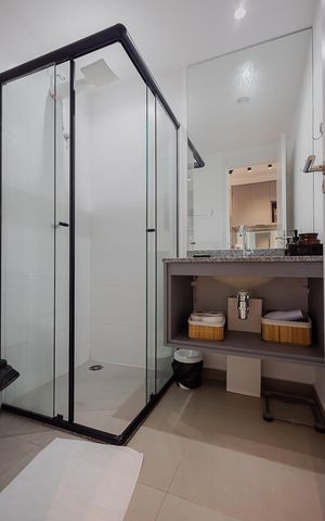 Studio à venda com 25m², 1 quarto e sem vagaBanheiro