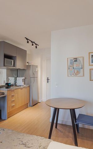Studio à venda com 25m², 1 quarto e sem vagaStudio
