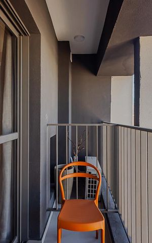Studio à venda com 25m², 1 quarto e sem vagaVaranda