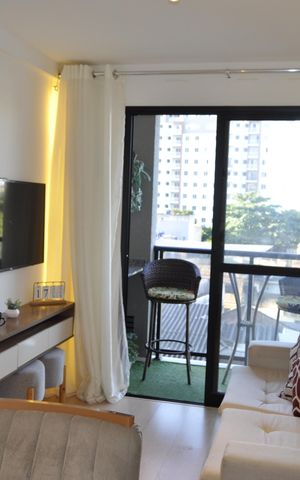 Apartamento para alugar com 35m², 1 quarto e sem vagaSala