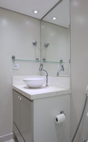 Apartamento à venda com 70m², 2 quartos e 2 vagasBanheiro da Suíte