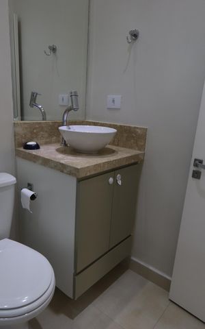 Apartamento à venda com 70m², 2 quartos e 2 vagasBanheiro Social