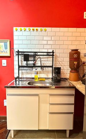 Apartamento para alugar com 20m², 1 quarto e sem vaga Apartamento para alugar com 20m², 1 quarto e sem vagaCozinha