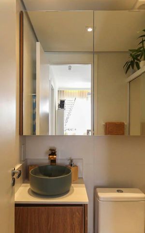 Apartamento para alugar com 38m², 2 quartos e sem vaga Apartamento para alugar com 38m², 2 quartos e sem vagaBanheiro