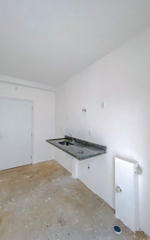 Studio à venda com 38m², 1 quarto e sem vagaSala/Cozinha