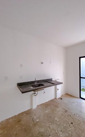 Studio à venda com 38m², 1 quarto e sem vagaSala/Cozinha
