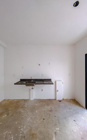 Studio à venda com 38m², 1 quarto e sem vagaSala/Cozinha