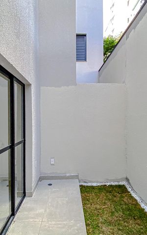 Studio à venda com 38m², 1 quarto e sem vagaVista do Quarto