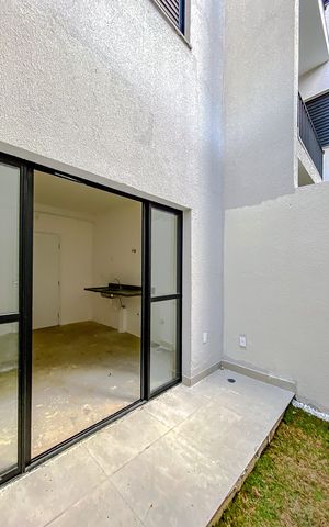 Studio à venda com 38m², 1 quarto e sem vagaÁrea externa