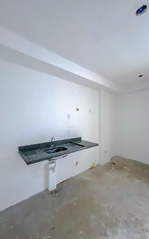 Studio à venda com 54m², 1 quarto e sem vagaCozinha