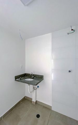 Studio à venda com 45m², 1 quarto e sem vagaBanheiro