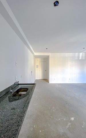 Studio à venda com 45m², 1 quarto e sem vagaCozinha