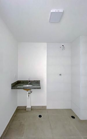 Studio à venda com 45m², 1 quarto e sem vagaBanheiro